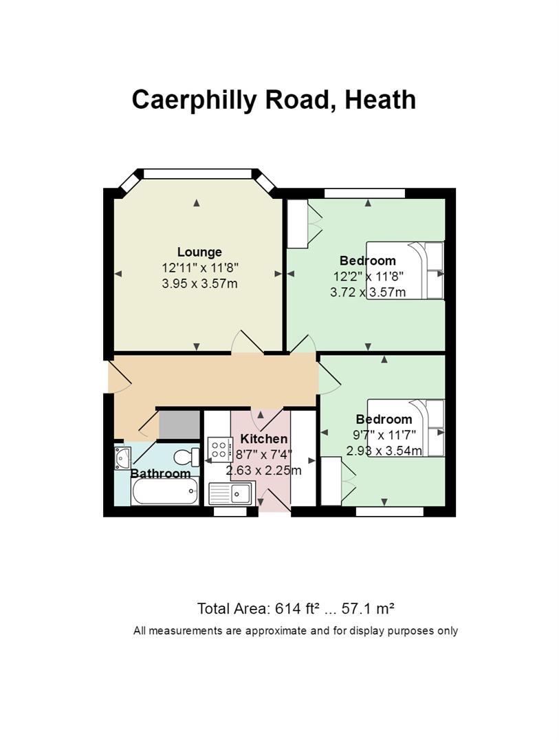 Floorplan for Caerphilly Road, Heath